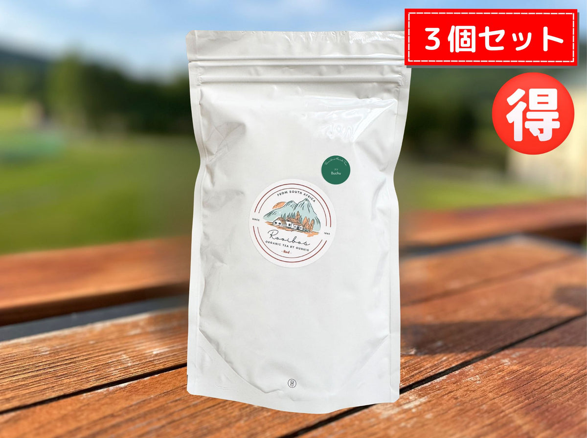 秘境のルイボス｜✨premium✨ブフ薬草ハーブブレンドティ【デトックス・むくみ解消】🉐3点セット🉐